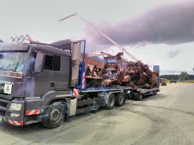 Abfuhr Schrott Brandschaden 4