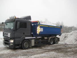 Schneetransport MAN Werk 1