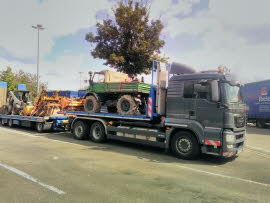 Transport Landwirtschaftliches Gerät