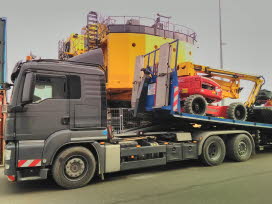 Bühnentranspot Bauma 2016 2